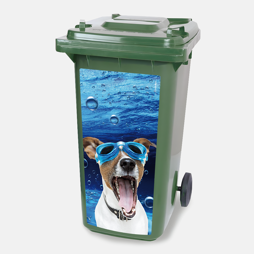 Kliko sticker Diving Dog