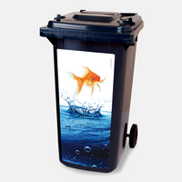 Kliko sticker Happy Goldfish