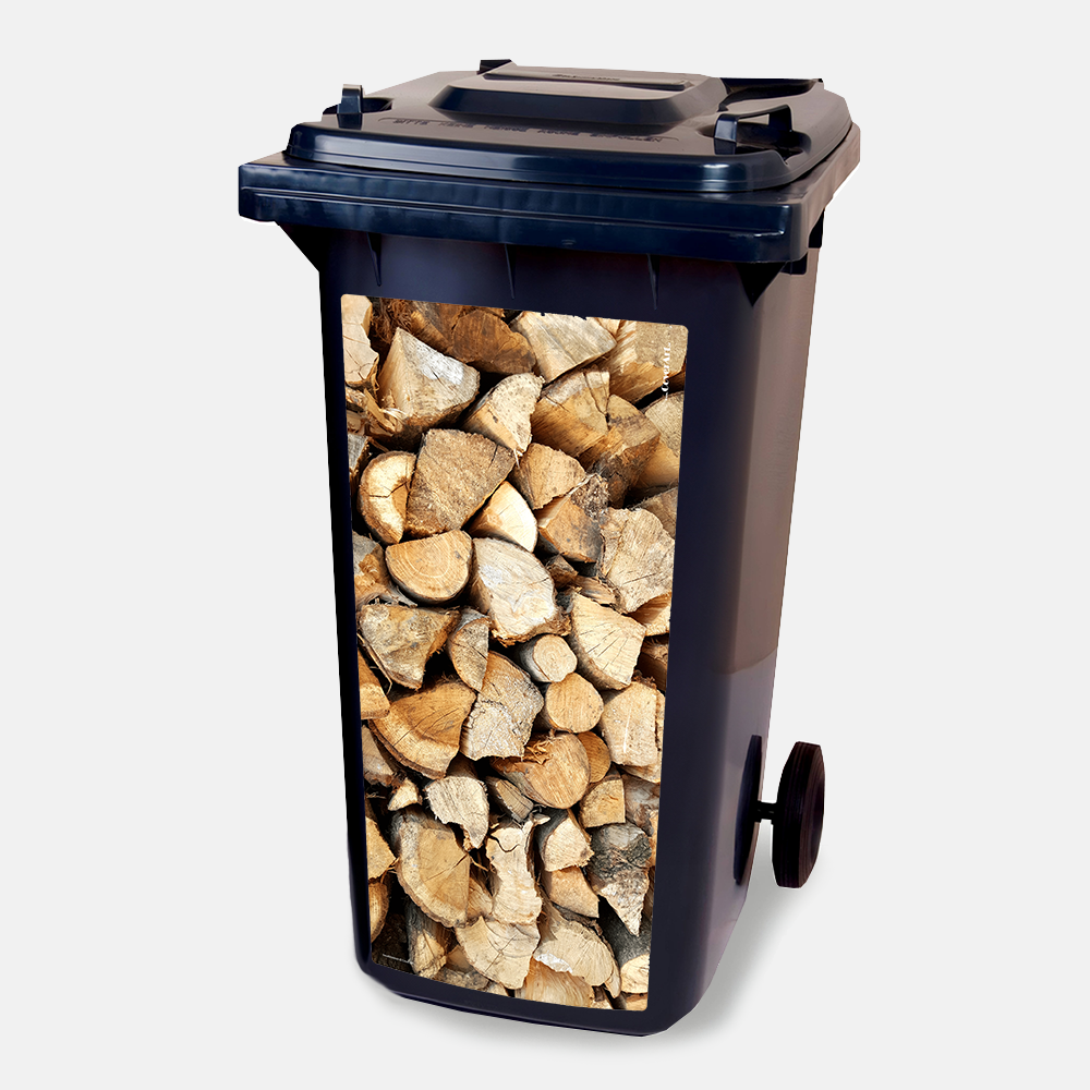 Kliko sticker Houtblokken