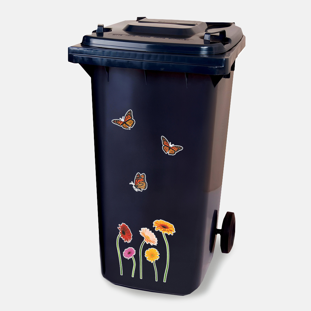 Stickervel Margrieten