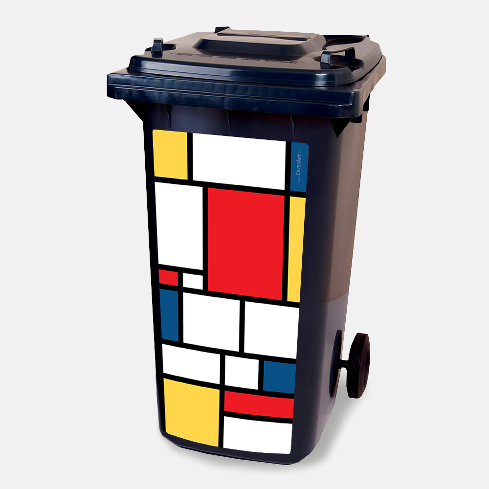 Kliko sticker Mondriaan Tableau I