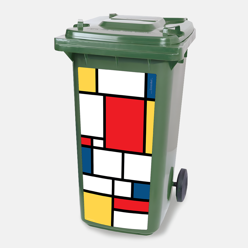 Kliko sticker Mondriaan Tableau I