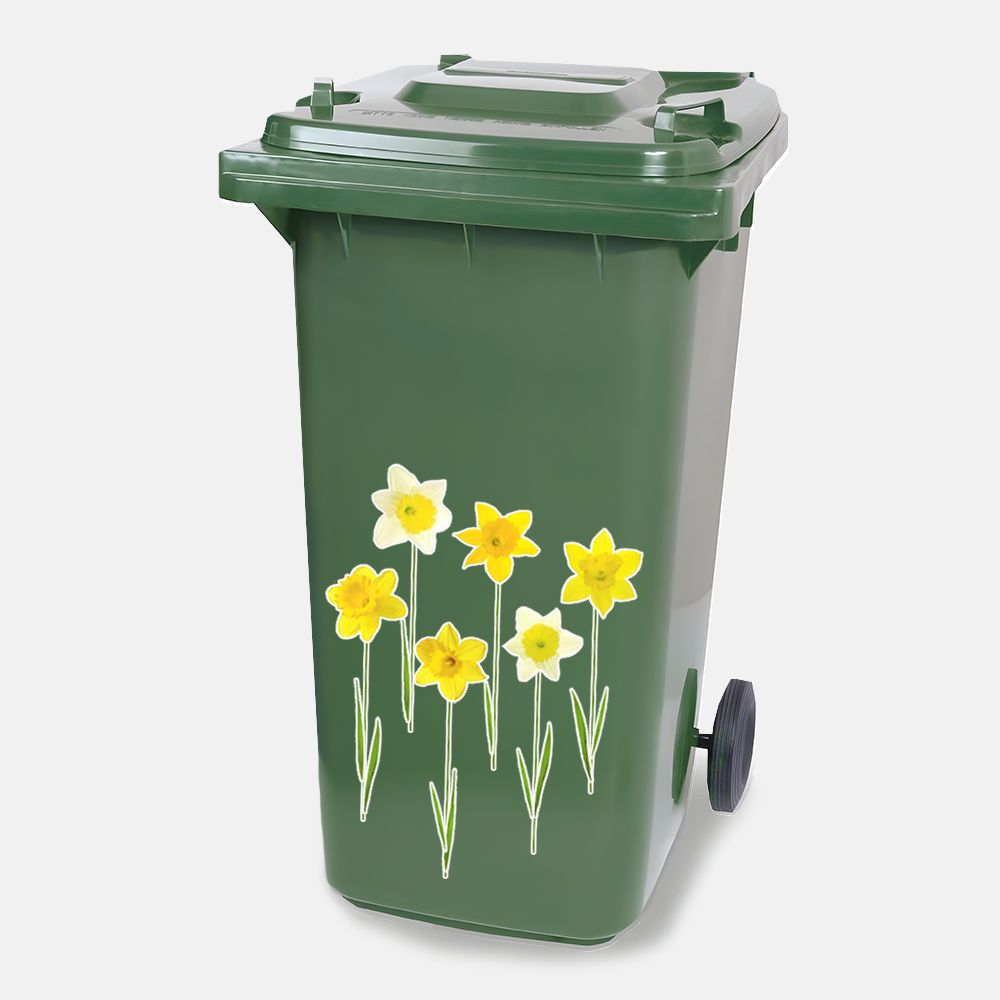 Stickervel Narcissen