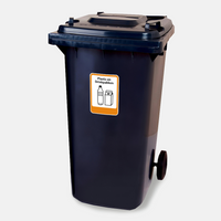 Stickervel Plastic en Drinkpakken