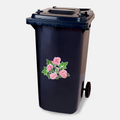 Stickervel Rozen (21 x 29 cm) met losse stickers: bloeiende rode rozen