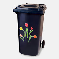 Stickervel Tulpen