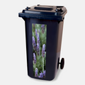 Kliko strip Lavendel: bloeiende paarse lavendel, vinylsticker van 75 x 20 cm