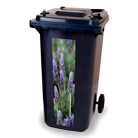 Kliko strip - Lavendel - container sticker - afvalbak sticker