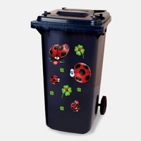 Stickervel Lieveheersbeestje