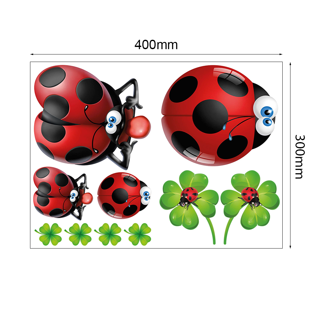 Stickervel Lieveheersbeestje