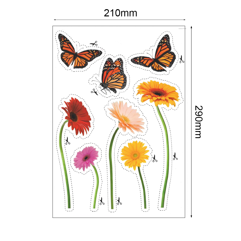 Stickervel Margrieten