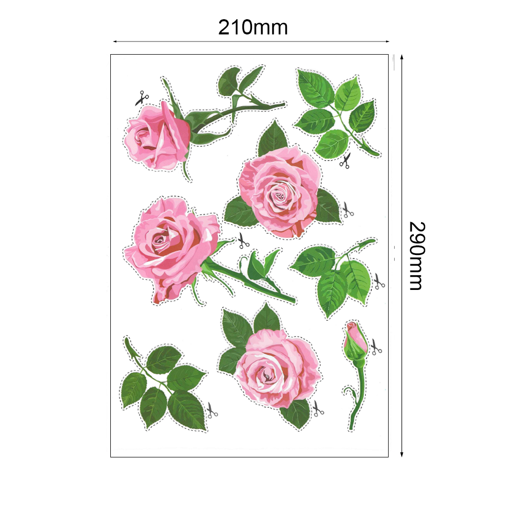 Sticker Rosak Stickervel Rozen – Duurzame Container Sticker voor Afvalbak of ...